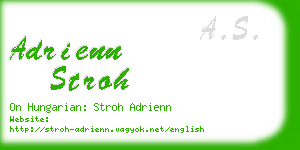 adrienn stroh business card